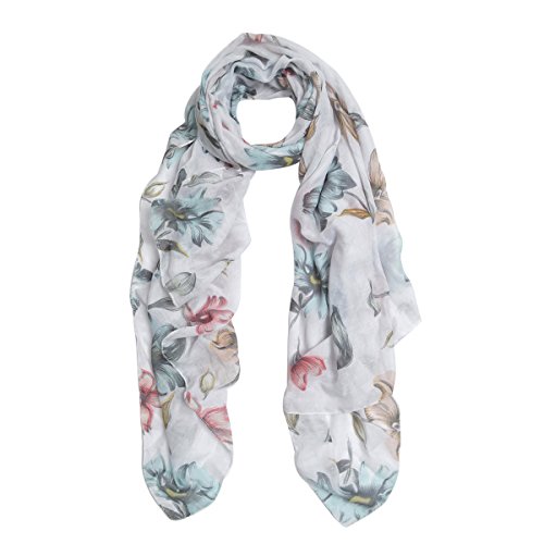Product Image of the Elegant Viscose Artistic Floral Print Fashion Scarf Wrap