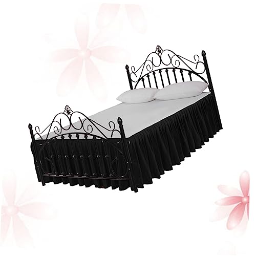 Funda de cama protectora plisada que elimina el desorden visual 2