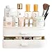 Produktbild Make-up Organizer, Kosmetik Aufbewahrungsbox - Schmuck Aufbewahrung - Mit Schublade Mehrere Fächer - Geeignet Für Ihre Unterschiedliche Größe Von Kosmetika Für Badezimmer Vanity Countertop Dresser
