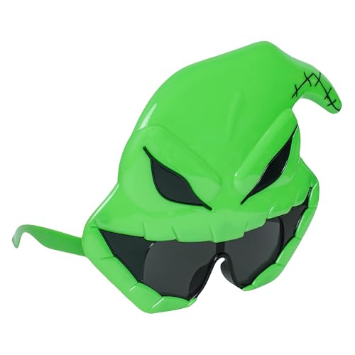 Sun-Staches Oogie Boogie Sunglasses | Official Nightmare Before Christmas Costume Mask Accessory | UV 400 | One Size Fits Most