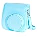 Fujifilm Instax Mini 9 Polaroid Ice Blue Instant Camera Plus Original Fuji Case, Photo Album and Fujifilm Macaron 10 Films