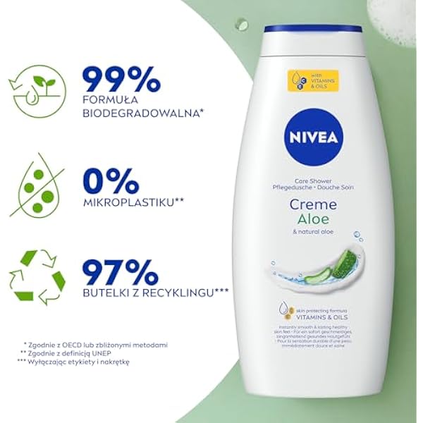 NIVEA Creme Aloe Кремовый ухаживающий гель для душа 750 мл