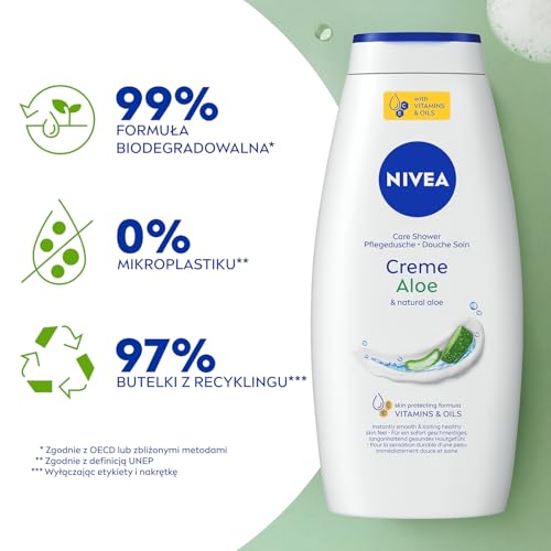 Gel Douche Creme Fresh Aloe Nivea 750 Ml - vue 7