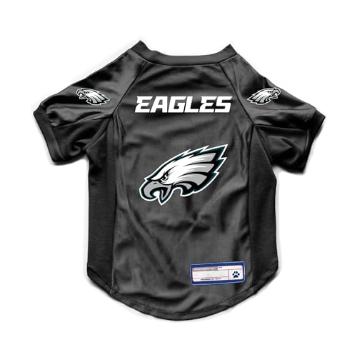 Littlearth NFL Philadelphia Eagles Stretch Pet Jersey, Team Color, X-Large