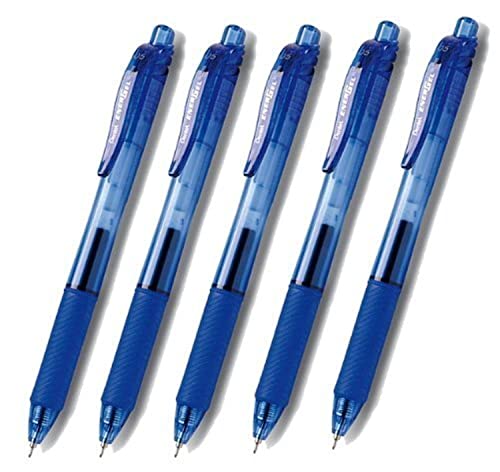 Pentel Energel X Rubber Grip & Click Retractable Fine Line miniatura 1