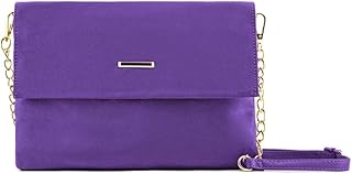 Bolso Sobre Cartera De Mano Fiesta Con Solapa Cadena De Hombro Boda Evento Mujer