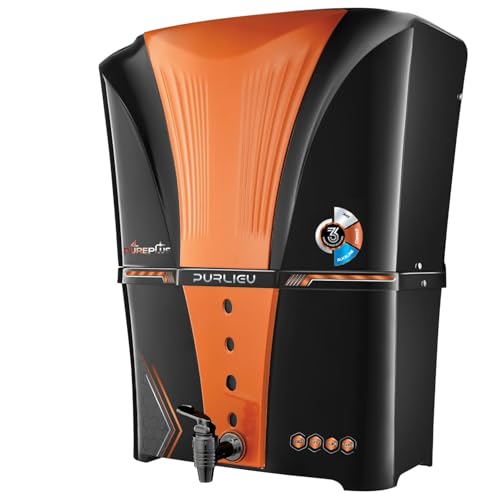 Image of Pureplus Zinc RO Water Purifier with Bio Copper and Alkaline Filter Technology Purification, UV, UF and TDS Controller 12Litre Fully Automatic Function and Best For Home and Office