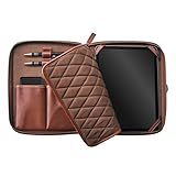 Étui de table et sac en cuir : l'étui pour tablette est un étui de voyage pratique pour les plateaux jusqu'à 11