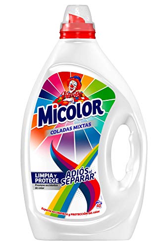 Detergente líquido de Micolor adeus ao separar - 40 lavagens (2 L)