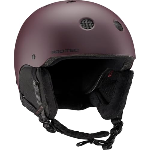 Pro-Tec Classic Certified Snow Helmet, Ideal for Snowboarding and Skiing. Also Certified for Skateboarding and Bicycling- Medium – Matte Port