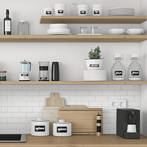 YUXIANLB 171PCS Labels Stickers Removable Labels for Storage Bins Spice Jars Label Price Sticker Chalkboard Markers Food Tag Easy Peel Off Custom Price Stickers Storage Containers Classification - Cosy Home Interiors YUXIANLB 171PCS Labels Stickers Removable Labels for Storage Bins Spice Jars Label Price Sticker Chalkboard Markers Food Tag Easy Peel Off Custom Price Stickers Storage Containers Classification - Image 3