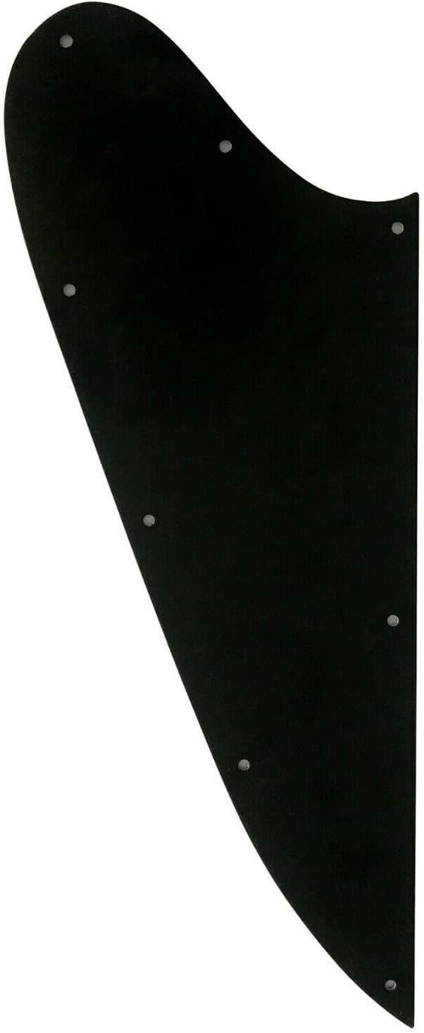 Electric Guitar Pickguard For Gibson Thunderbird Firebird"Logo" Style (3 Ply Black -2)