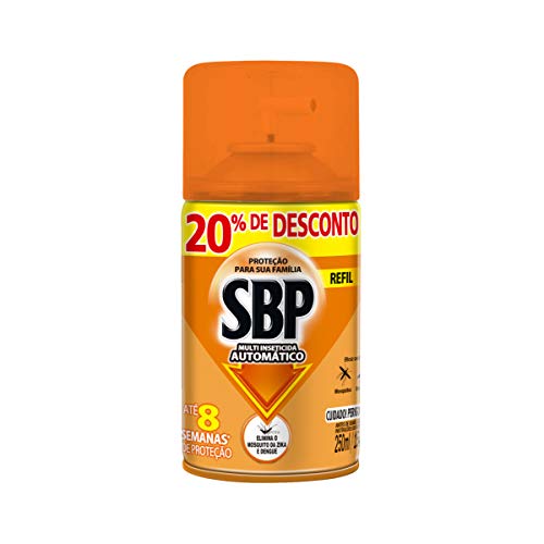 Multi Inseticida Automático SBP Refil 250 ml Embalagem Econômica