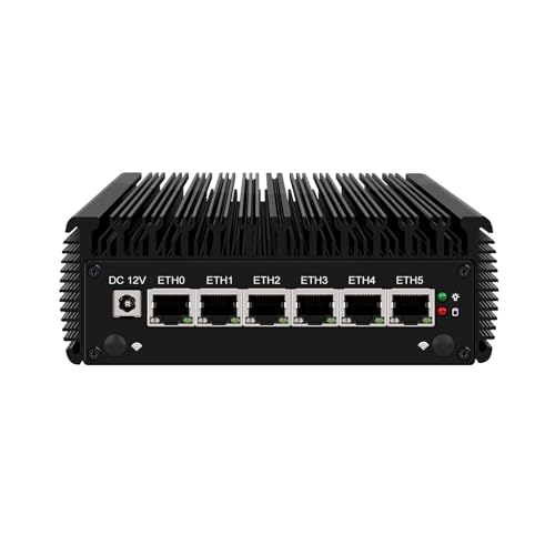 Micro Firewall Appliance, Mini PC, PFSense, OPNsense, VPN, Router PC, I5 1135G7, RJ07, AES-NI, 6 x �C���e�� 2.5GbE I225-V LAN, COM, 