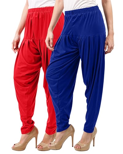 Image of Buy That Trendz Patiala Salwar for Women Relaxed Fit Viscose Patiyala Salwar Harem Bottom Pants