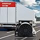 APIELE Rückfahralarm für Lkw 12V-48V 107±3DB, wasserdichter Rückfahralarm für Lkw mit superlautem Piepton