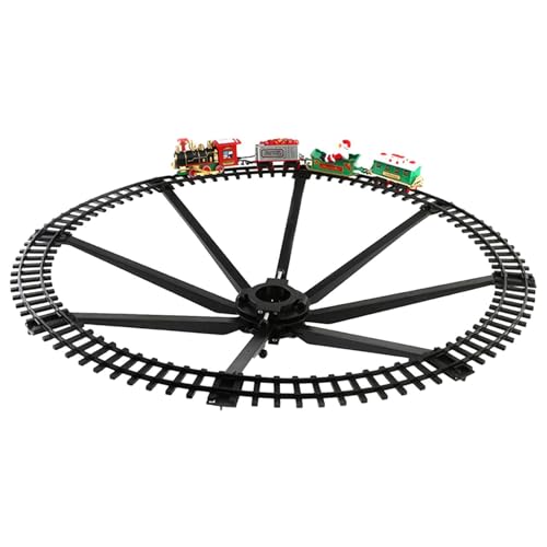 Trenes teledirigidos - Juego de trenes eléctricos teledirigidos, trenes eléctricos | Juguete navideño con sonidos y trenes navideños para niños Niños y niñas de 3 a 8 años para girar los