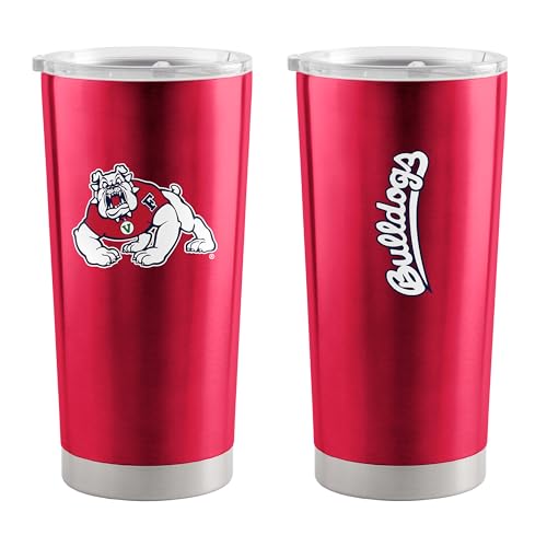 Image of Logo Brands 20 oz Powder Coat Tumbler- Insulated Tumbler with Lid for Water, Iced Tea or Coffee, Smoothie and More
