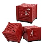 Large champ d'application : des aquariums aux abreuvoirs, ce filtre répond efficacement à de multiples besoins de filtration. filtre pour aquarium, purificateur d'eau cubique pour abreuvoir