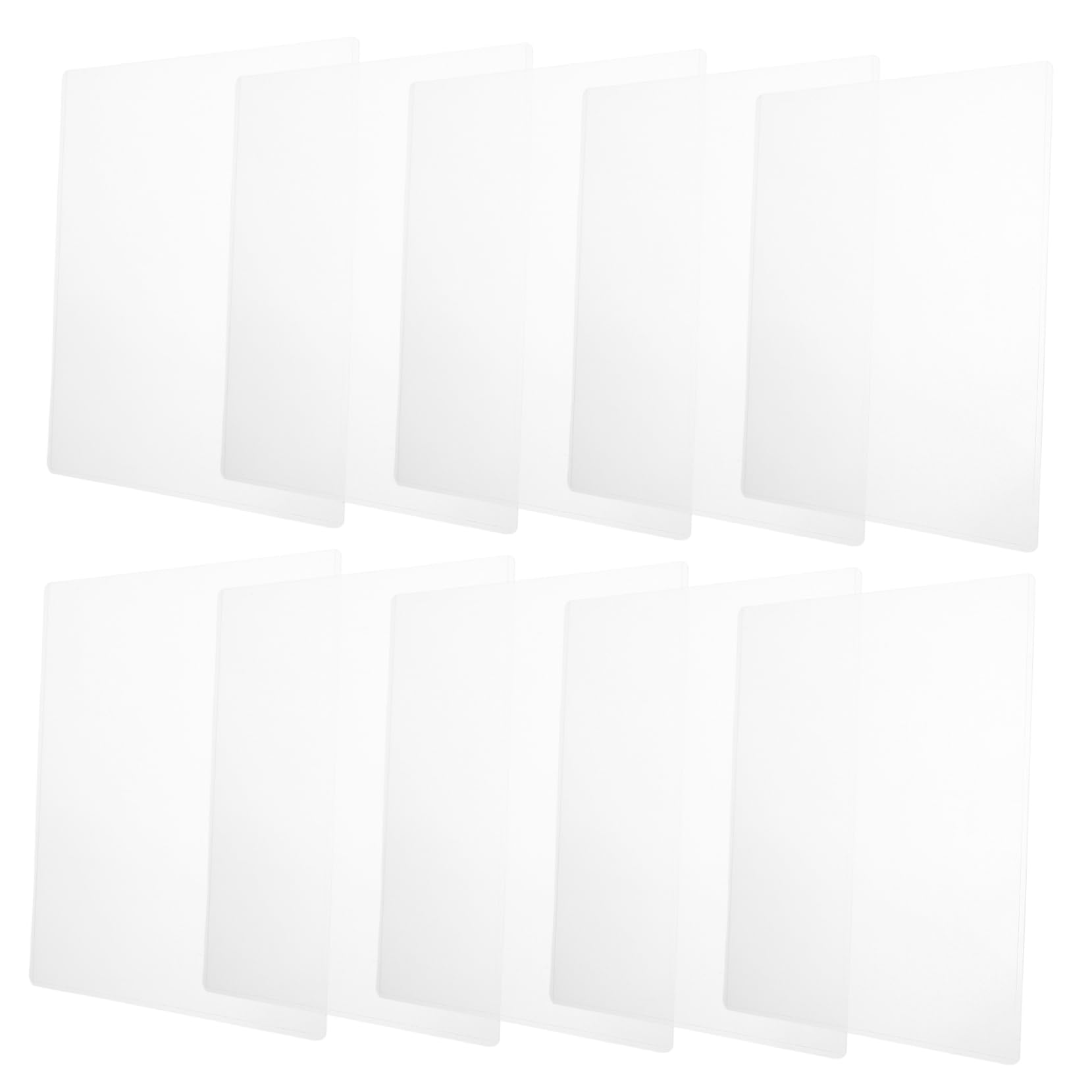 30 Pezzi Custodie Rigide Trasparenti Per Poster Menu Album Fotografici Protezioni Plastica Documenti Carta Foto