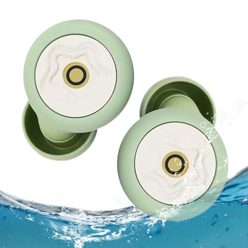 Tapones para dormir para dormir, suaves y reutilizables, 3.54 x 3.54 x 1.38 pulgadas, accesorio para deportes acuáticos de natación, cómoda protección auditiva para familiares y amigos, multicolor