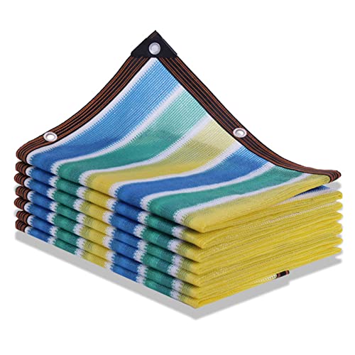 Tela de protección UV para exteriores, 3 x 9 m, 80 % malla de bloqueo solar con ojales, red duradera resistente a los rayos UV para invernadero, jardín, patio y cubierta de plantas