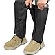 Adiwo Outdoor Gamaschen, 620D wasserdichte Unisex Gamaschen Wandern Jagd Fahrrad Beingamaschen mit Reißverschluss Flecken Reißfest Wandern Zubehör Atmungsaktiv Stiefelüberzieher