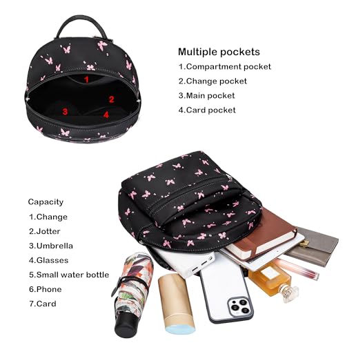 cute fashion music mini small Backpack pack bag for girls women and Adult4