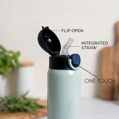 Image of CLAY CRAFT VACBOTT Sonic Pro Double Wall|18 Hours Hot and 24 Hours Cold Water Bottle Vacuum Insulated Flask Bottle|550ml, 1Pcs, Bottle for Home, Office|BPA-Free|BIS Certified|1Year Limited Warranty