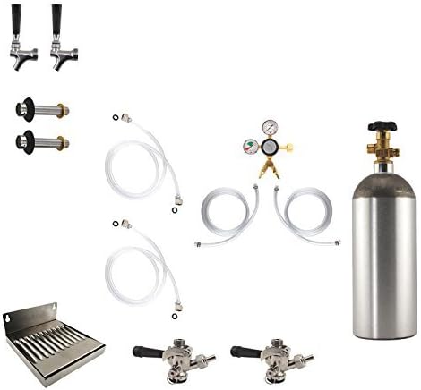 Kit de conversión de refrigerador de montaje en pared con tanque de CO2 5 #