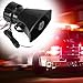 QWORK Alarm Horn Siren PA Speaker Mic System - 100W 12V Loud 7-Sound Speaker for Police Car, Emergency, Truck, Boat