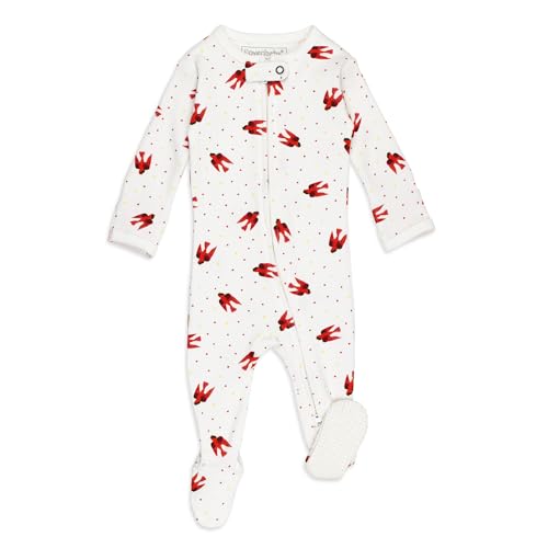 Image of L'ovedbaby Unisex Baby Organic 2-Way Zipper Footie