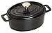 STAUB Cacerola/Cocotte de Hierro Fundido Ovalada, 15 cm, 0,6 L, Negro