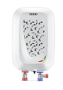 USHA Instano Instant 3-Litre Verticle Water Heater (Moonlight White)