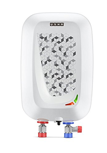 USHA Instano Instant 3-Litre Verticle Water Heater (Moonlight White) USHA Instano Instant 3-Litre Verticle Water Heater (Moonlight White)