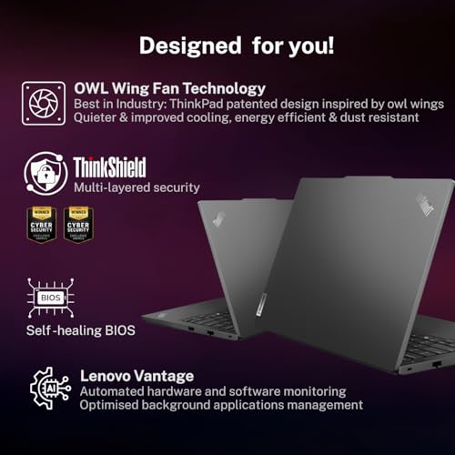 Image of Lenovo ThinkPad E14 AI PC Intel Core Ultra 7 155H | Copilot Key | 16GB RAM | 1TB SSD | 14 inch WUXGA IPS 300 Nits | Win 11 + Office 2024 | Backlit | Fingerprint | 1.42 kg | 1Y Onsite | Black - 21M7S0SG00