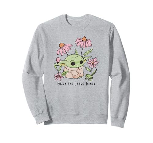 Sweatshirt Mandalorian Grogu Star Wars idée cadeau originale pour anniversaire