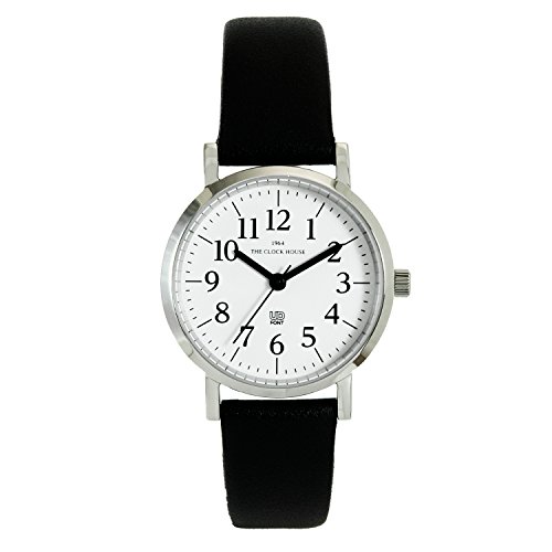 [THE CLOCK HOUSE UD] [�U�E�N���b�N�n�E�X] ���j�o�[�T���f�U�C�� �V���v�� ���₷�� �r���v LUD5001-WH1B ���f�B�[�X �u���b�N
