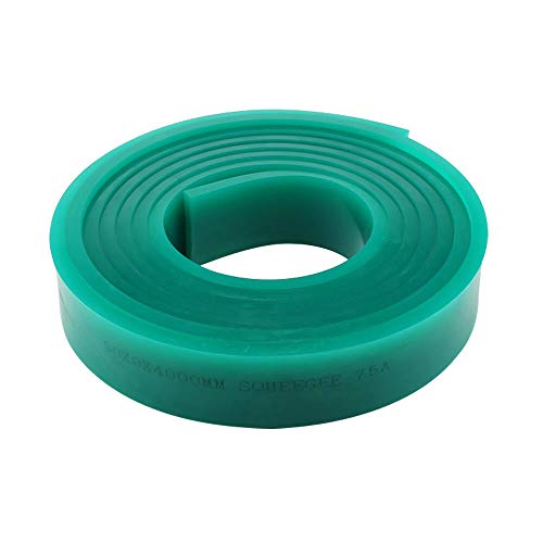 70 Duro 5cm x 180cm Silk Screen Printing Squeegee Rubber Blade Roll Polyurethane Blade Roll (Green)
