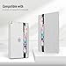 Fintie Pen Holder with USB Adapter Pocket for Apple Pencil Pro, Apple Pencil (USB-C / 1st / 2nd Generation), Elastic Vegan Leather Sleeve Pouch Compatible with iPad Case, Moroccan Love