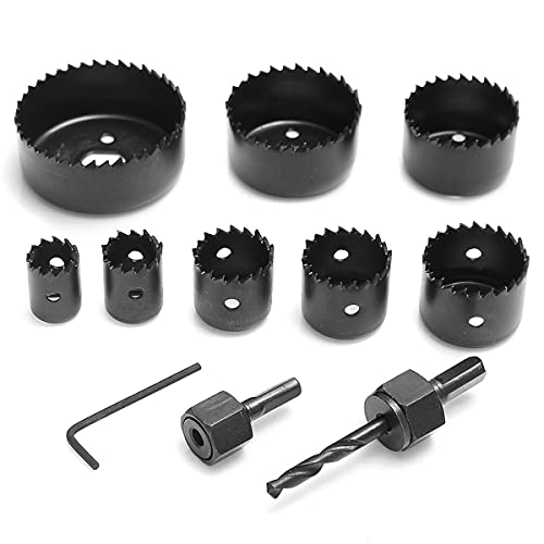 Set de brocas ZTBH para madera, 11 piezas 19 a 64mm miniatura 1