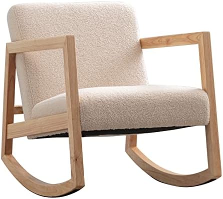 Phoenix Home Nursery Rocking Chair, Beige