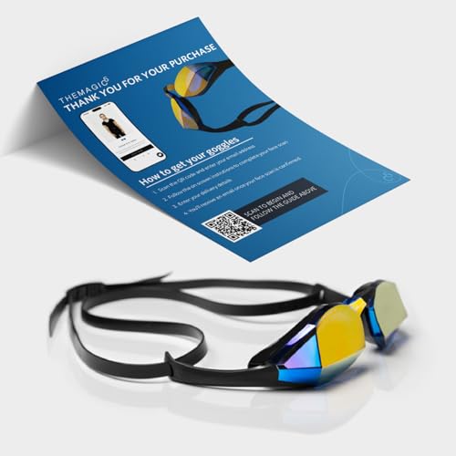 THEMAGIC5 Swim Goggles for Men and Women - The World's 1st Custom...