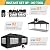 COBIZI Canopy 10x20 Pop Up Canopy Tent with 6 Sidewalls Easy Pop Up Tent 10x20 Waterproof Commercial Instant Shelter UPF 50+ Portable Gazebo Wedding Tents for Parties Carport Vender Events(Black..