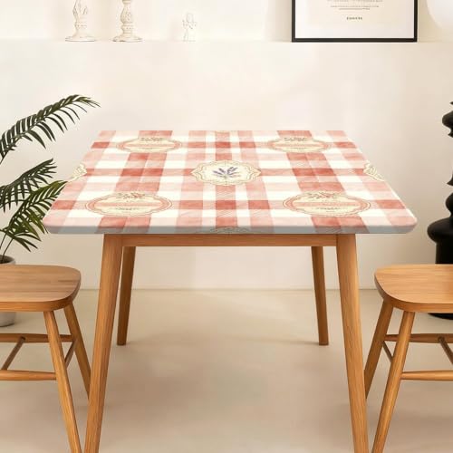 Nappe de jardin extérieure imperméable rose 160x160cm pour restaurant - 4