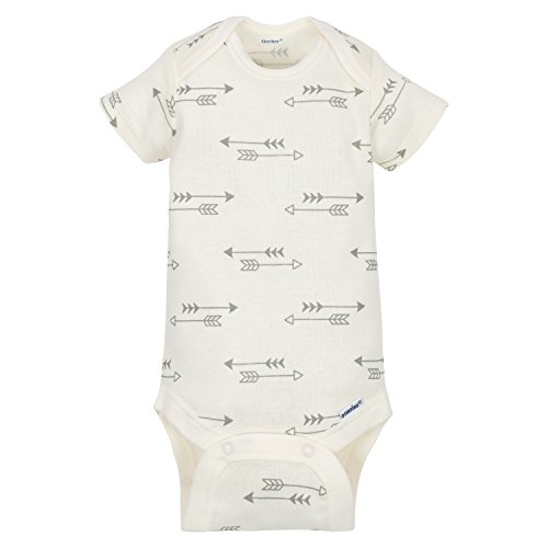 Image of Gerber Unisex Baby 5-Pack Short Sleeve Variety Onesies Bodysuits
