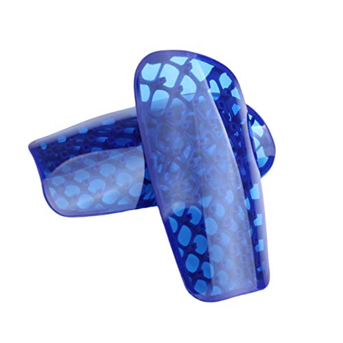 1 par de protetores de caneleiras de futebol da Besportble, protetores de pernas para treinamento, e