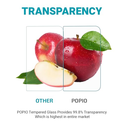 Image of POPIO Military-Grade Gorilla Tempered Glass for DJI Osmo 360 Action Camera | Edge-to-Edge Screen Protection | Ultra Clear | Pack of 2
