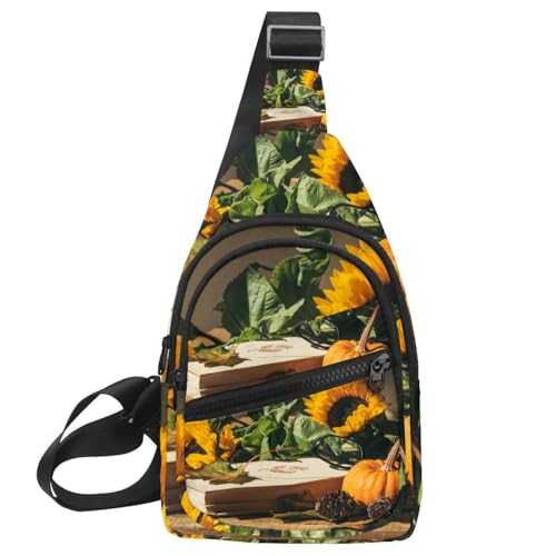 Sac à bandoulière pour homme et femme, sac à dos de poitrine étanche pour voyage et sport