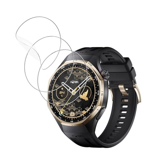 For HUAWEI WATCH GT 6 Pro スマートウォッチ 保護フィルム 高い透明度 反射低減 高感度です 指紋防止 1.47インチ大画面 フィルム【3枚入り】